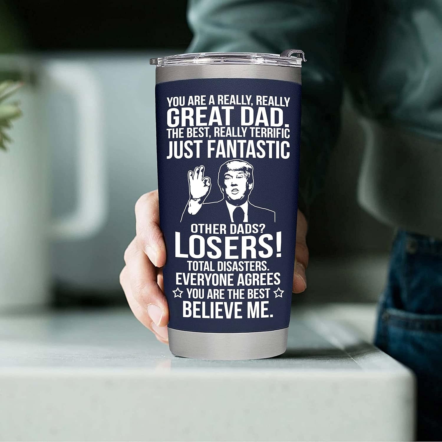 Funny Fathers Day Tumbler