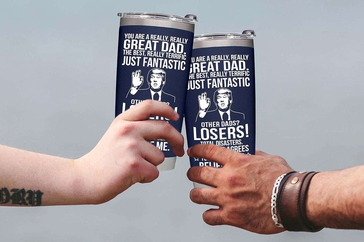 Funny Fathers Day Tumbler