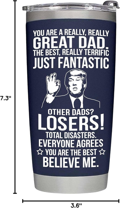 Funny Fathers Day Tumbler